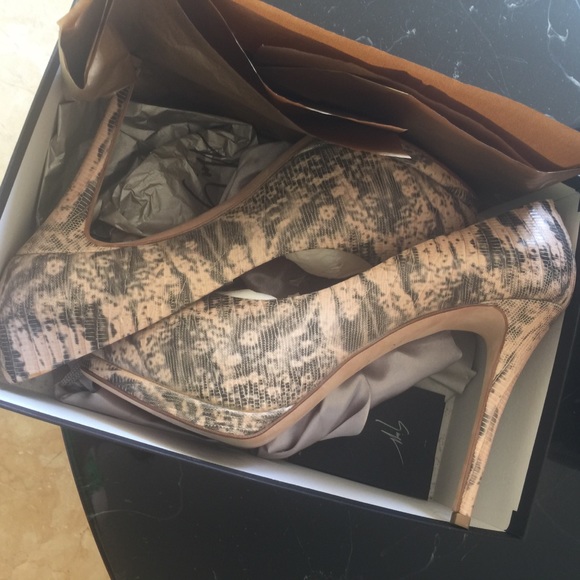 GIUSEPPE ZANOTTI OPEN TOE HEELS❤️HP - Picture 10 of 11